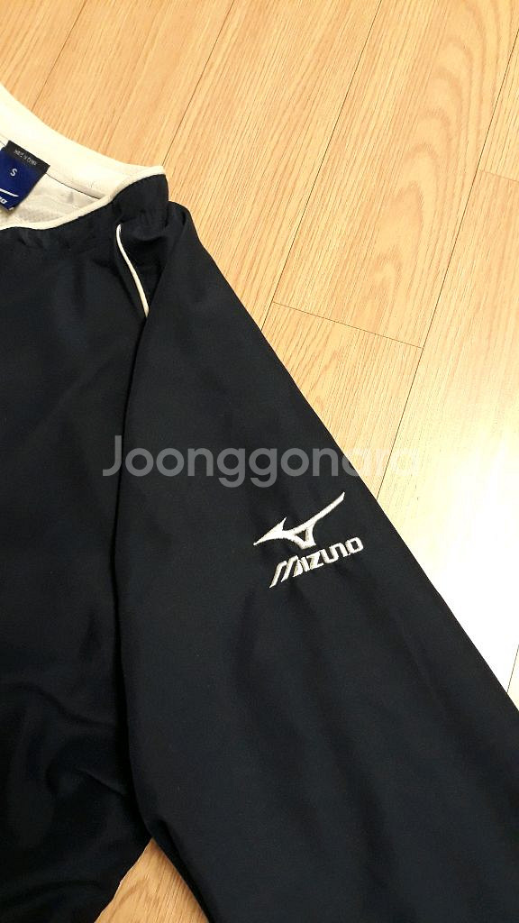 바람막이 미즈노 반집업 점퍼--5