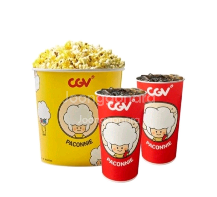 칼답 CGV콤보 5천원 할인쿠폰 (팝콘L+탄산M*2)--0