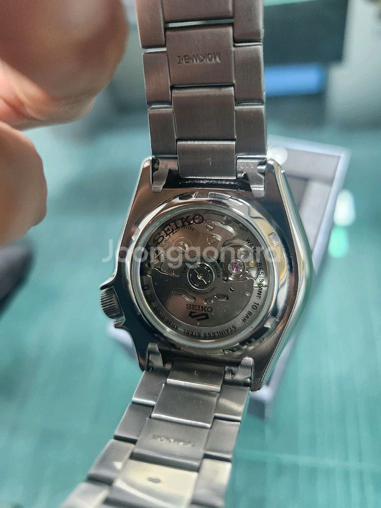 세이코5 오토매틱 다이버 청판--4