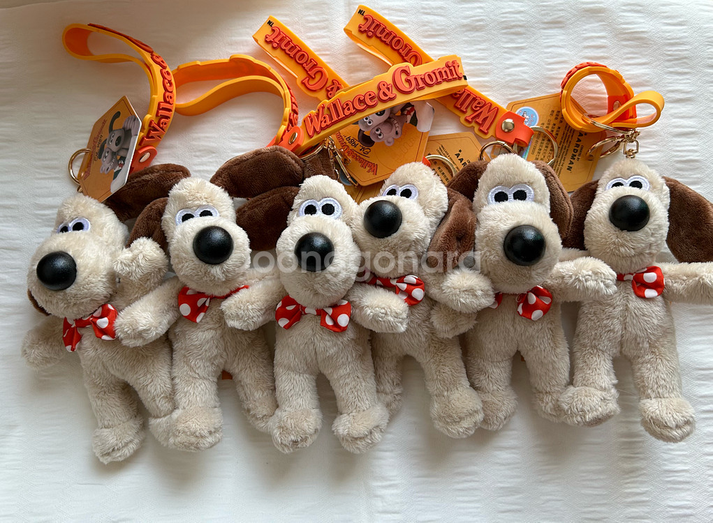 윌레스 그로밋 인형 키링--0