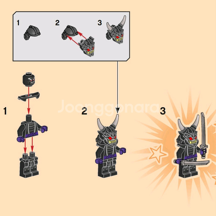 레고 정품 미조립 새제품 닌자고 71775 오니 가마돈--2