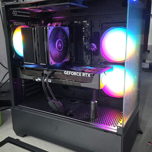 게이밍 컴퓨터 라이젠 7800x3d, rtx 5070