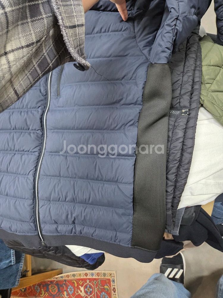 빈폴스포츠 스트레치 튜브 구스다운 경량패딩 xl--6