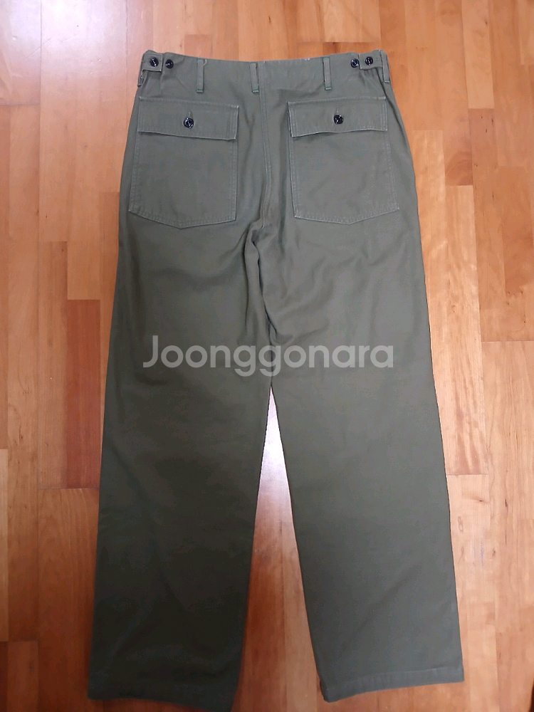 버거스플러스 퍼티그 팬츠 올리브 34--1