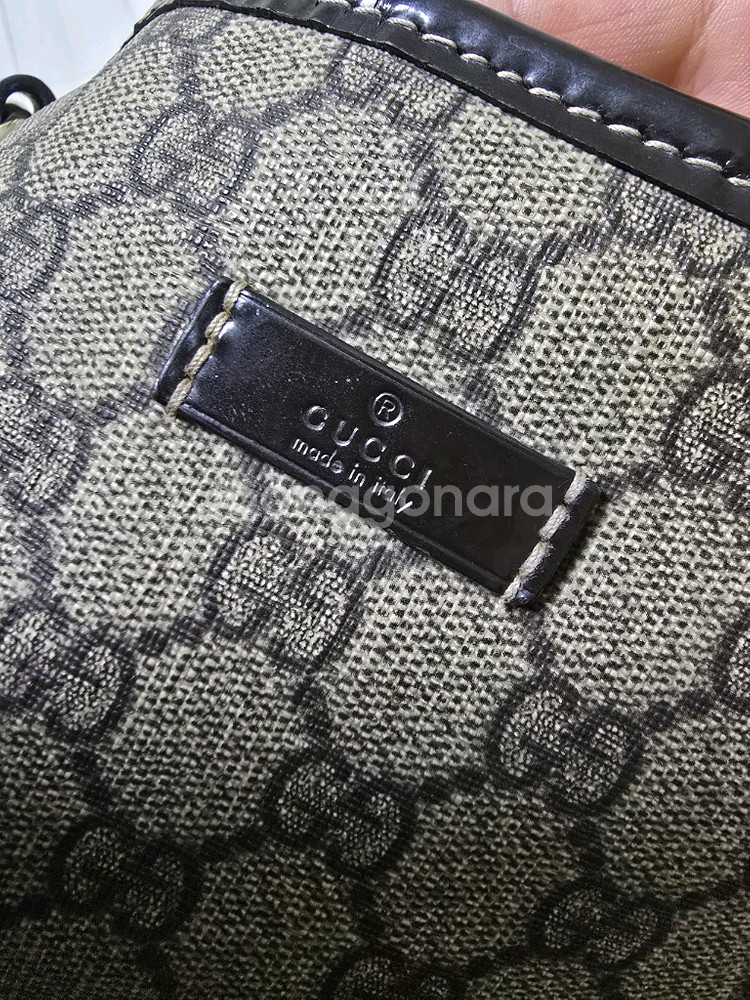 구찌 쇼퍼백 197954 PVC GG로고 정품 운포--6