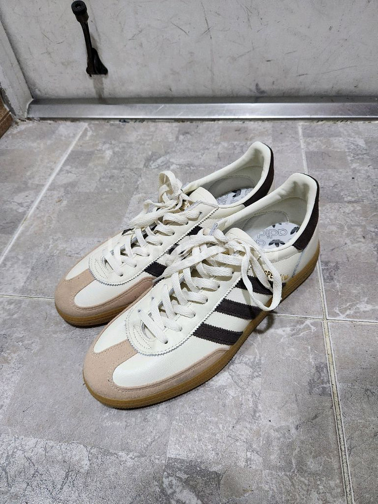 새상품 280 아디다스 스페지알 오프화이트 다크브라운--0