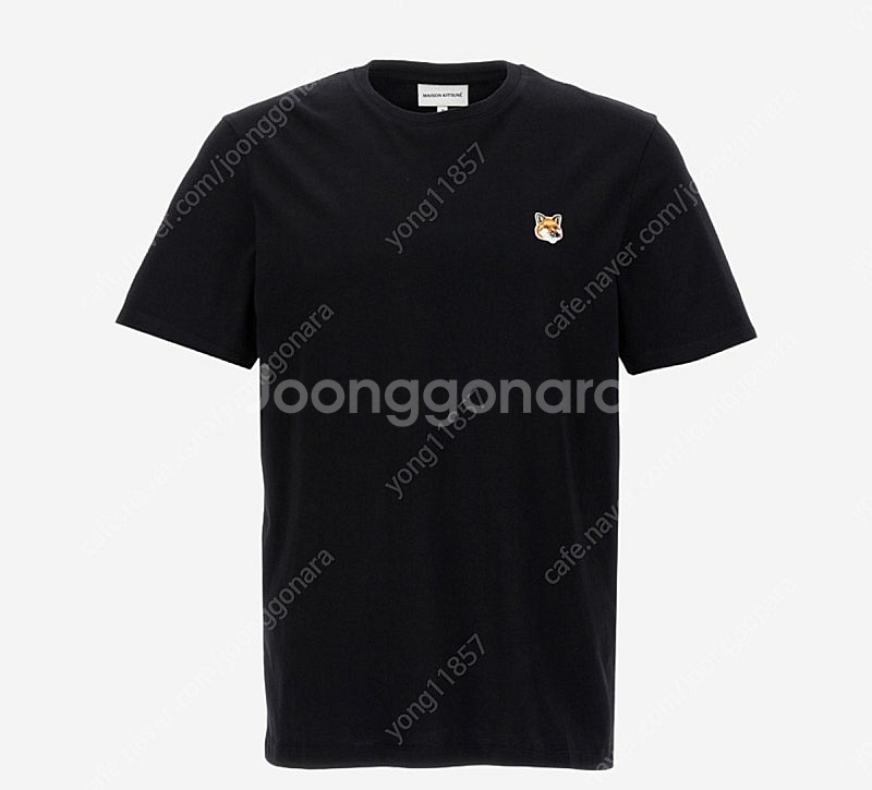 새상품 정품)메종키츠네 폭스헤드 레귤러 반팔 티셔츠--2