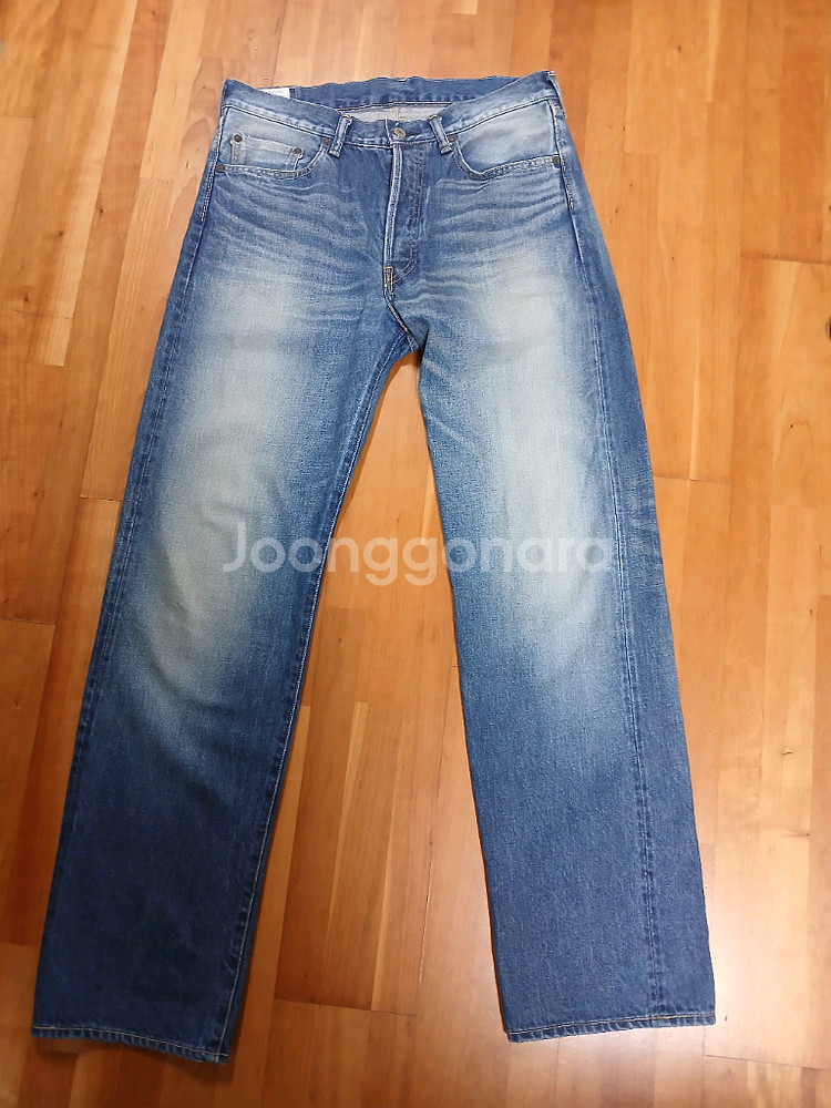 스튜디오 다치산 D1891U 워싱진 34사이즈--0