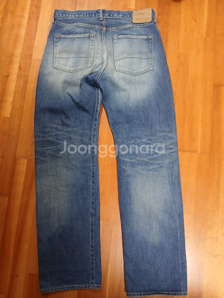 스튜디오 다치산 D1891U 워싱진 34사이즈--1