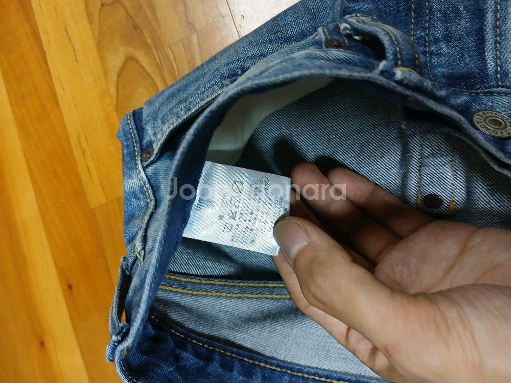 스튜디오 다치산 D1891U 워싱진 34사이즈--2