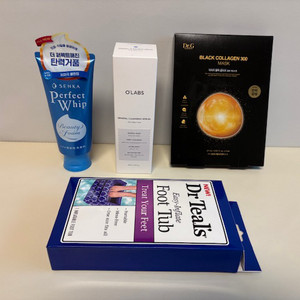 클렌징폼,워터,마스크팩,풋튜브 (뷰티세트)