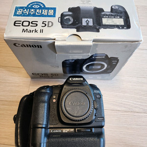 캐논 정품 eos 5d mark2 오두막 바디,세로그립 팝니다