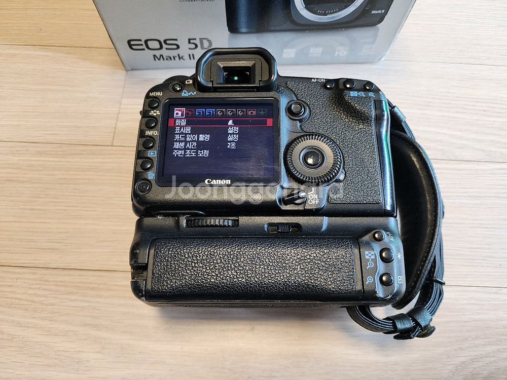 캐논 정품 eos 5d mark2 오두막 바디,세로그립 팝니다--8