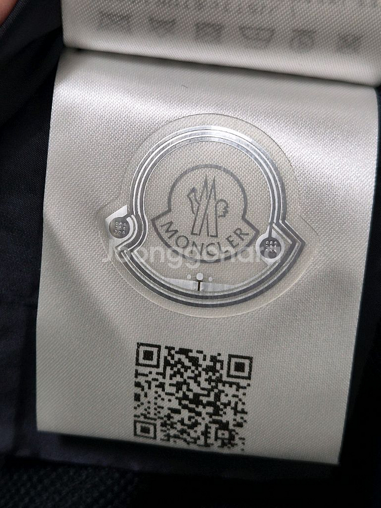 미시착 새상품110-XXL 몽클레어 울니트 트리콧패딩--2