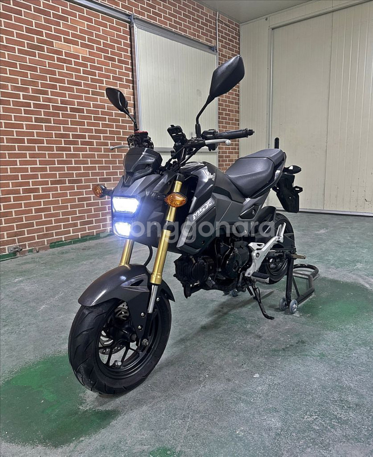 혼다MSX125 SF모델/2016년식/1만KM/오토바이--1