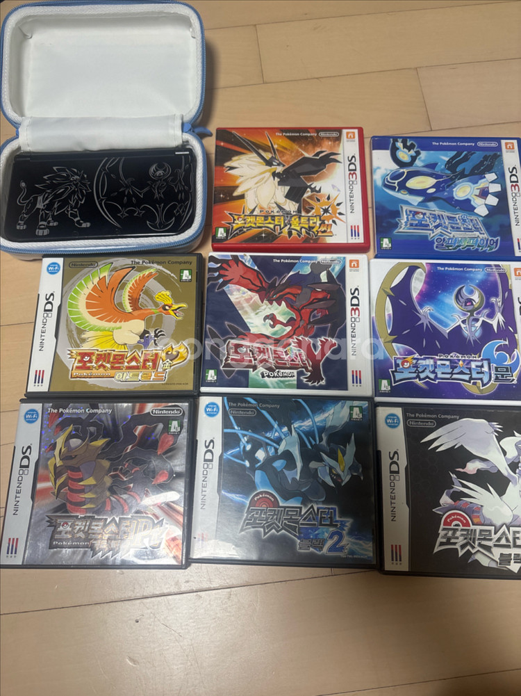 닌텐도 DS/3ds 포켓몬 게임팩 세트--0
