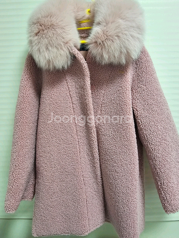 닥스키즈 여아 140사이즈 뽀글이 코트--0