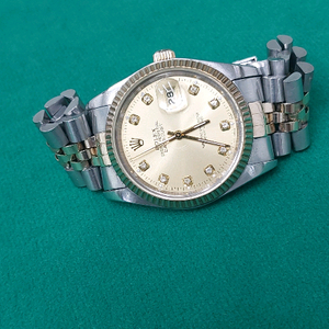 빈티지 부로바 자동시계 황동 에타무브 콤비 포금