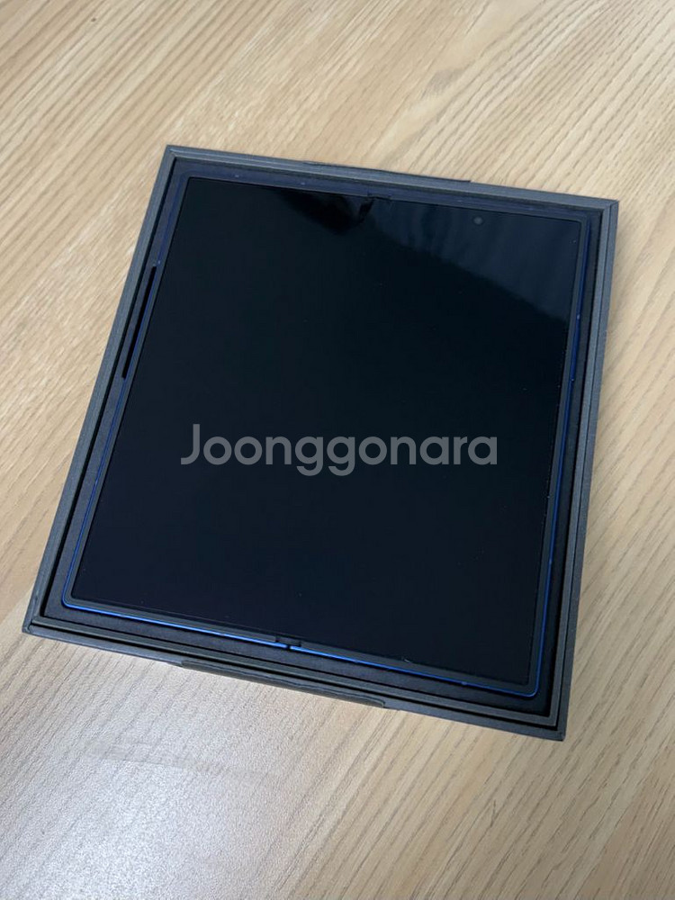 갤럭시Z 폴드7 512GB 블루쉐도우 단순개봉(미사용)--2