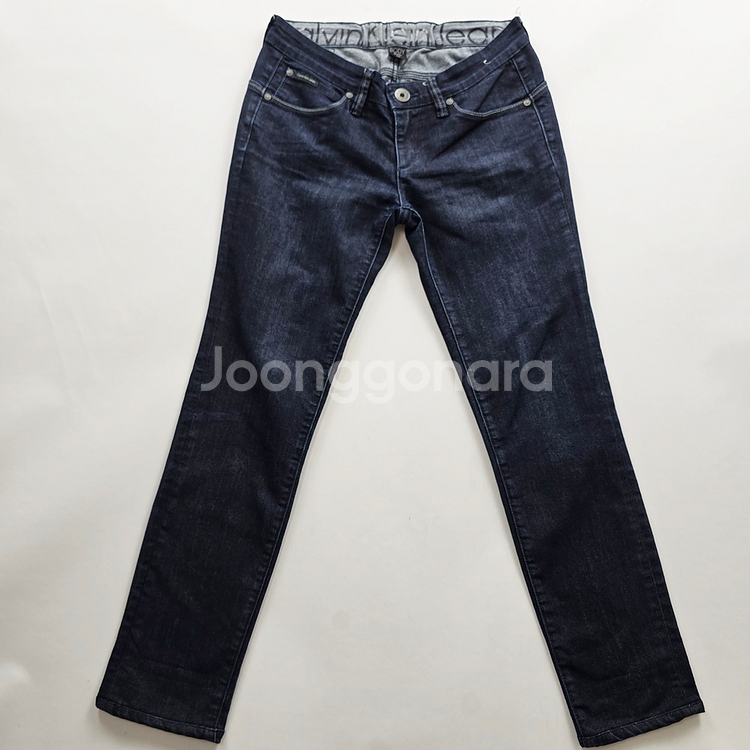 캘빈클라인 청바지 진청 스판 사이즈28 R2763--2