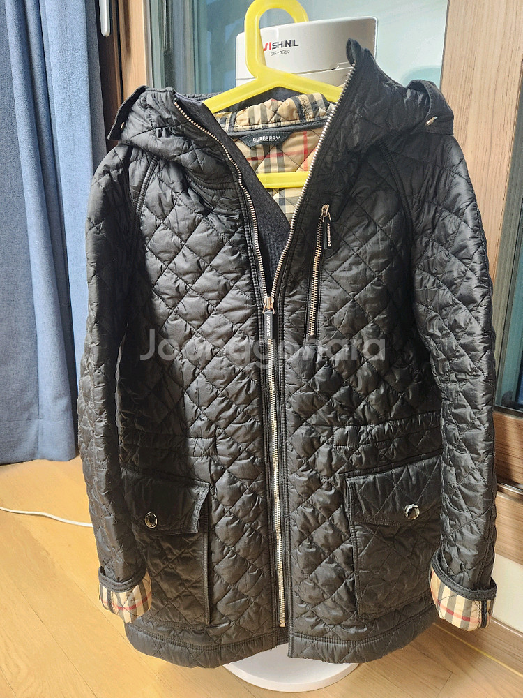 버버리키즈 퀼팅점퍼 10y--0