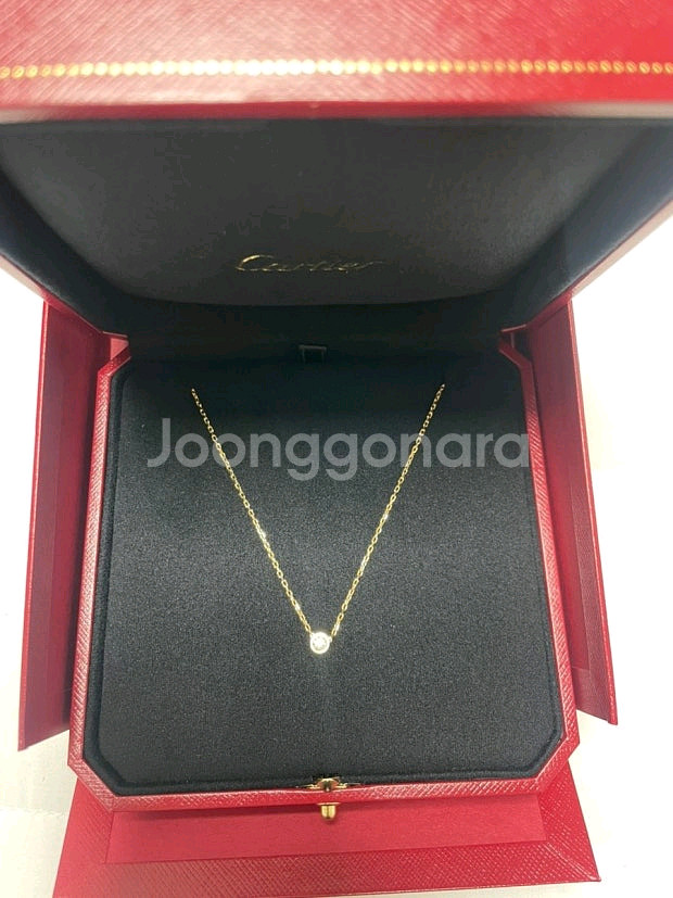 까르띠에 다무르 스몰 옐로우골드--0