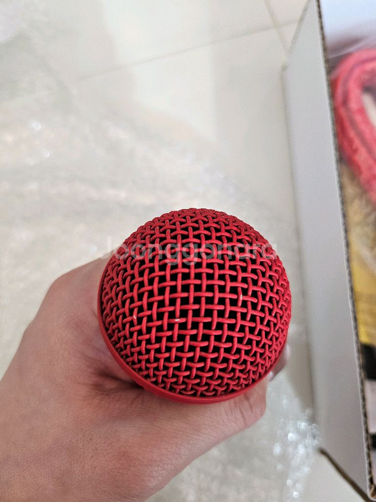 슈프림 슈어 보컬마이크 SM58레드--2