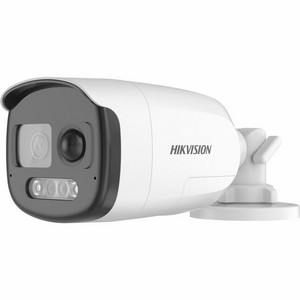 HIKVISION / 2MP ColorVu PIR 경광알람 아날로그 카메라 / 새상품