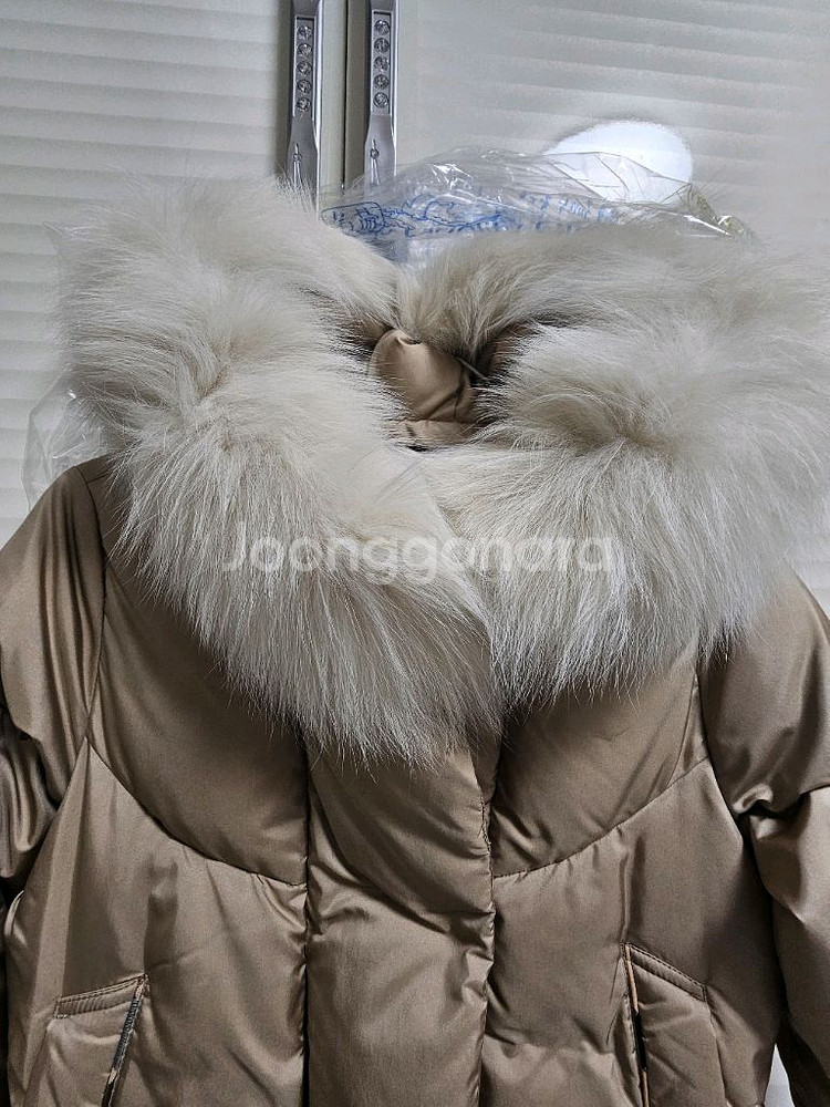 닥스키즈 여아 130사이즈 퍼 롱패딩--1