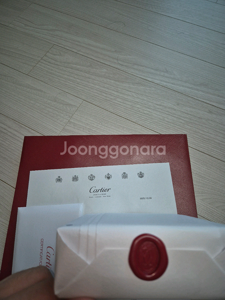 까르띠에 다무르 스몰 핑크골드--0