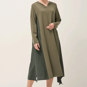 래트바이티 텍스처 후드드레스 랑방 마인 더캐시미어 타임