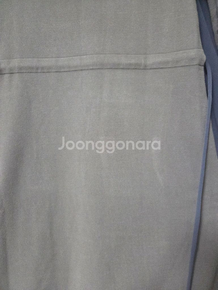 래트바이티 텍스처 후드드레스 랑방 마인 더캐시미어 타임--8