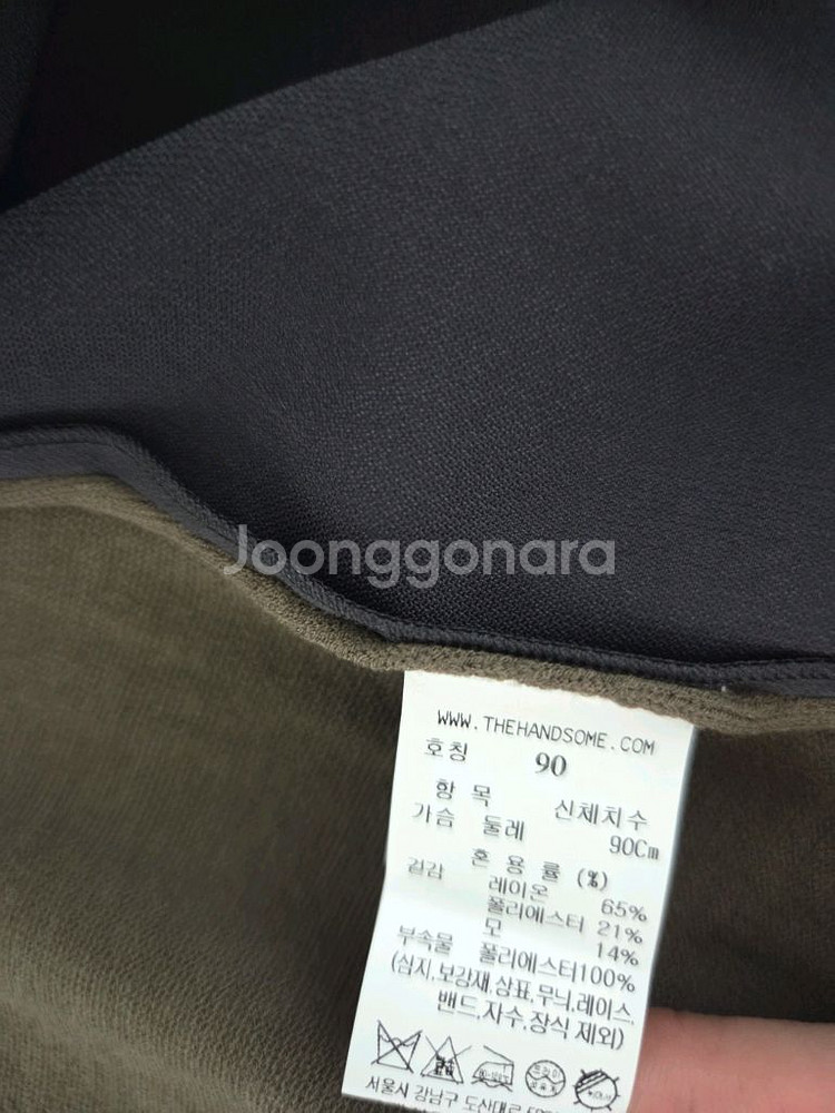 래트바이티 텍스처 후드드레스 랑방 마인 더캐시미어 타임--7