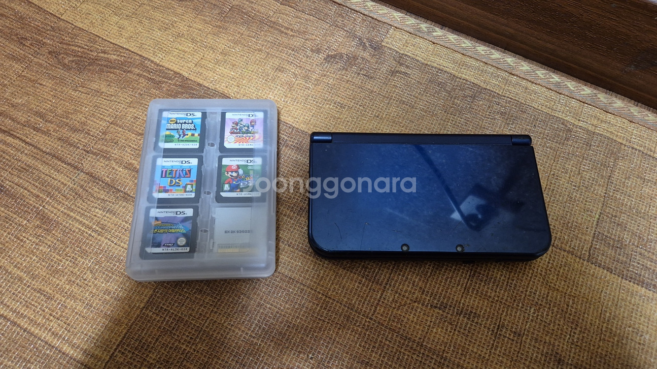 뉴 닌텐도3DS XL 뉴큰다수 메탈릭 블루 팝니다--1