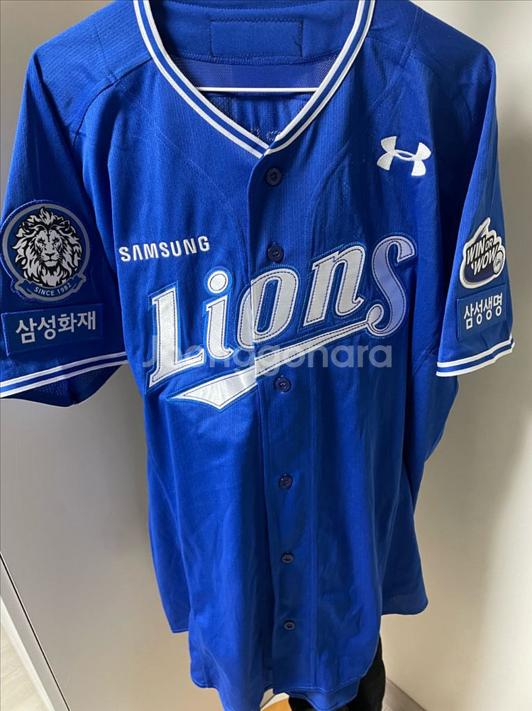 원태인실착유니폼팝니다--0