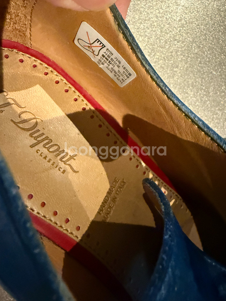 S.T. Dupont 듀퐁 더비슈즈 40 (255mm)--7