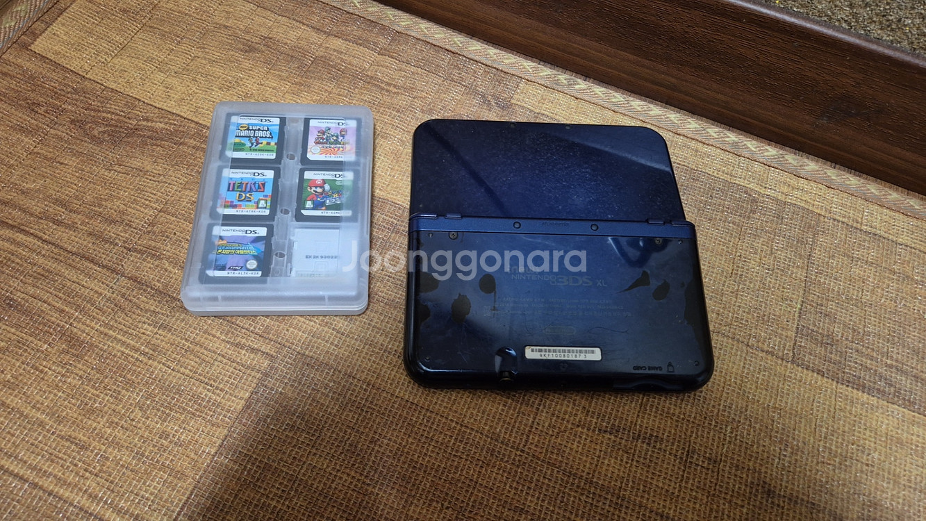 뉴 닌텐도3DS XL 뉴큰다수 메탈릭 블루 팝니다--2