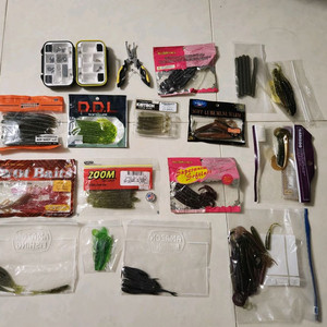 루어 낚시 베이트 웜 태클 플라이어 세트