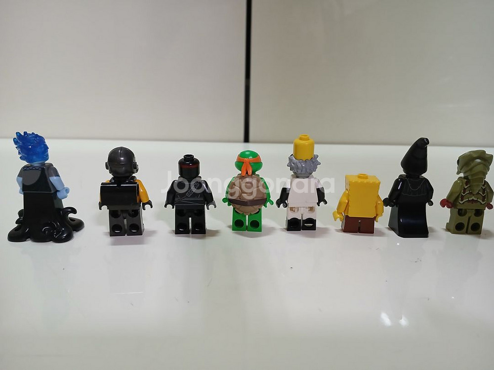레고 피규어 9개--1