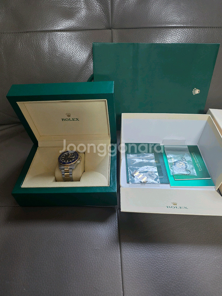 롤렉스 서브마리너 청콤--0