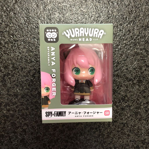 스파이 패밀리 아냐 피규어 유라유라 헤드 흔들흔들