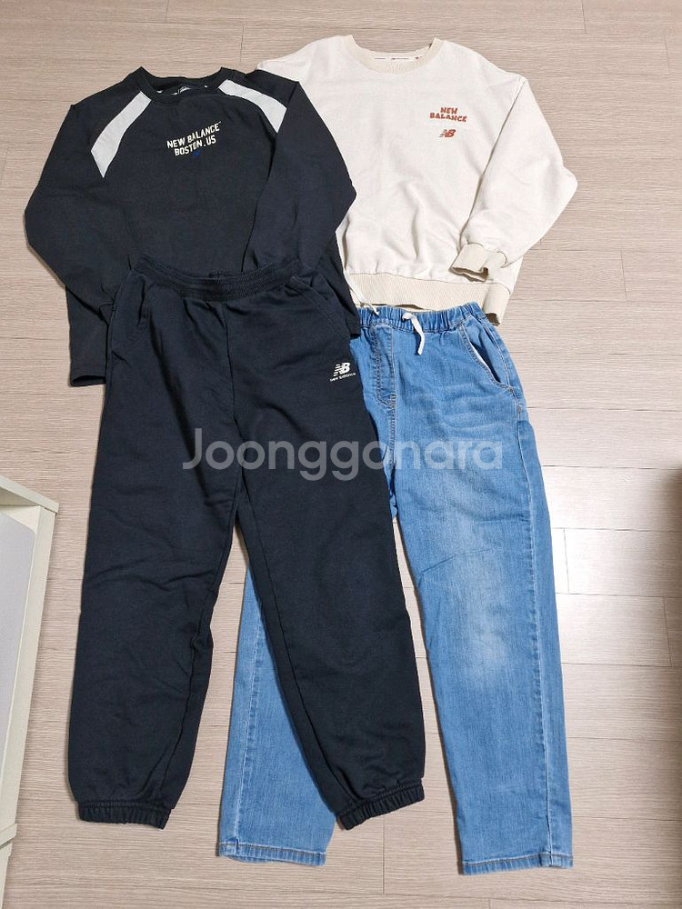 뉴발란스 키즈 상하복 150 일괄--0