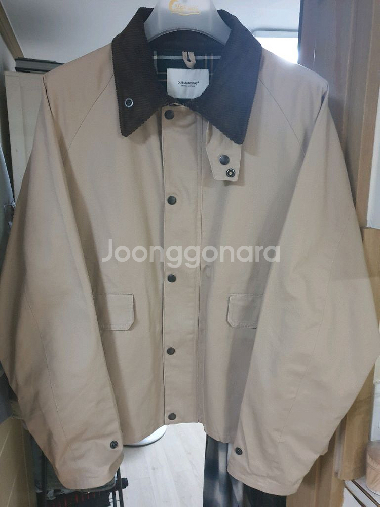 아웃스탠딩 코듀로이 셔츠 재킷--1