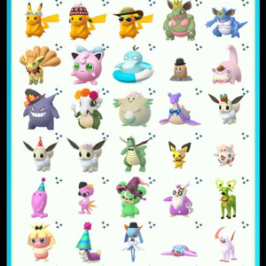 포켓몬고 코스튬 이로치 판매