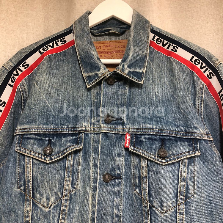 리바이스 프리미엄 데님 테이핑 자켓 M--1
