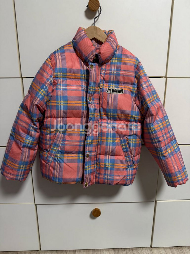 미니로디니 체크패딩 판매해요--0