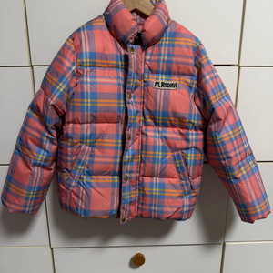 미니로디니 체크패딩 판매해요