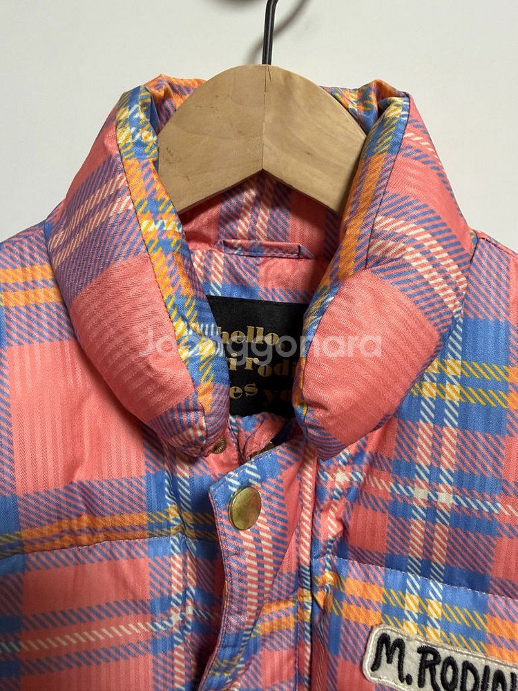 미니로디니 체크패딩 판매해요--2