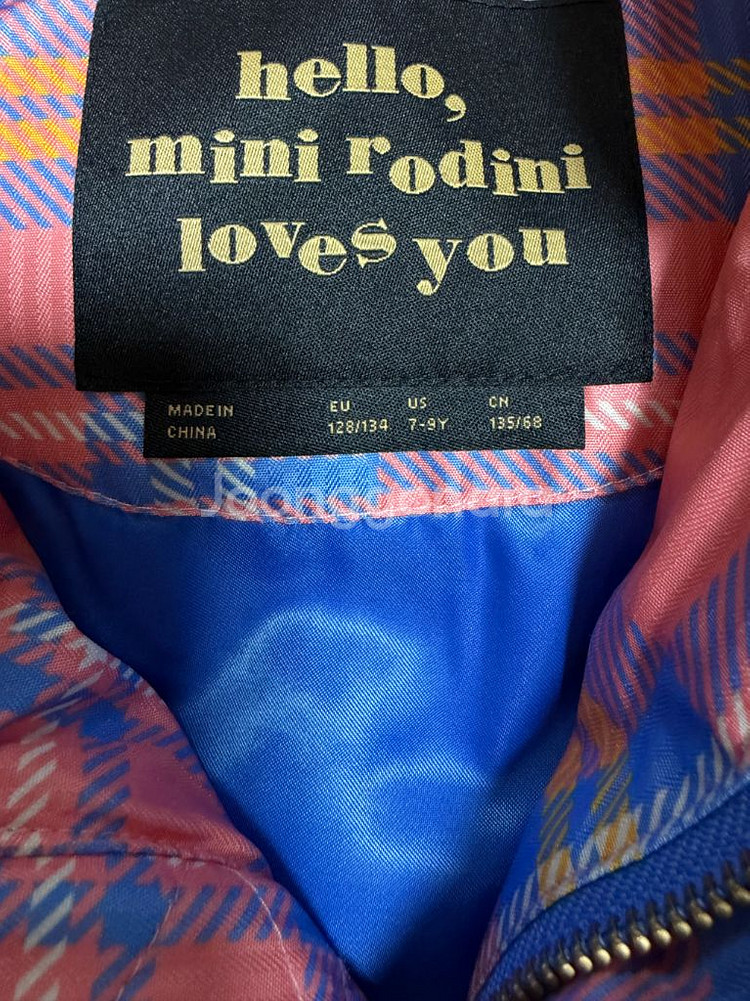 미니로디니 체크패딩 판매해요--5