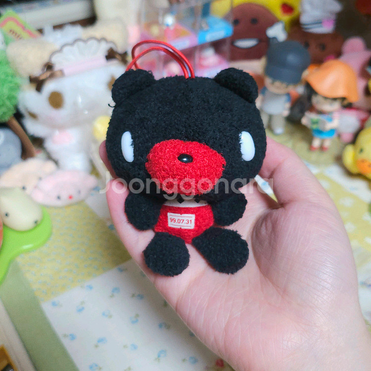 [일본정품] 일괄 노랑 베이비 글루미베어 인형 키링--3